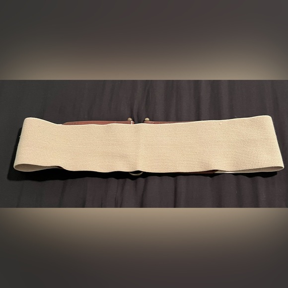 Tan/Brown Waist Belt - Picture 2 of 2